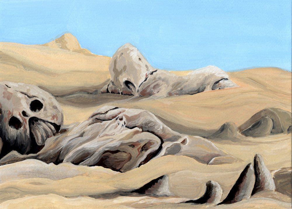 sleeping giant from nausicaa